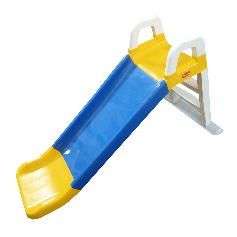Doloni Tobogan z ročajem 140 cm Modro-rumena