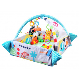Aga4Kids Igralna podloga z obrobo 5v1 Blue