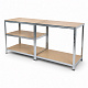 Linder Exclusiv Kovinski regal 180x100x60 cm 5 polic