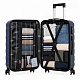 Aga Travel Komplet potovalnih kovčkov MR4687 Moder