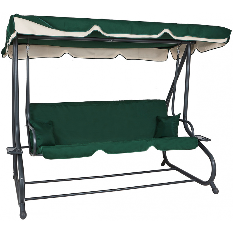 Aga Vrtna gugalnica 2v1 GRANDLUX Dark Green