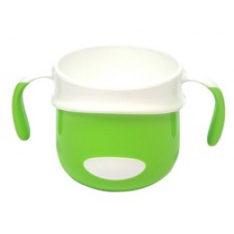 Trening skodelica z ročaji 240 ml 4m+ POUPY