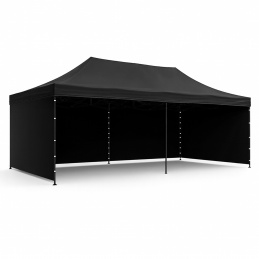 Aga Škarjasta stojnica PARTY 3x6m Črna